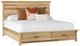 A-America® Gallagher Natural King Storage Panel Bed-0