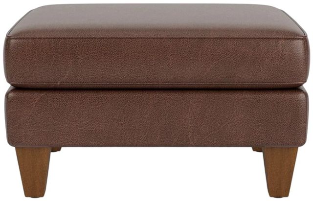 Flexsteel® Customizable Westside Leather Ottoman-3