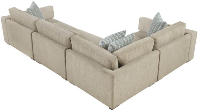 Homelegance® Mila 4-Piece Pewter Sectional-4