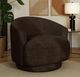 Elements International Mojave JH Chocolate Swivel Chair-1