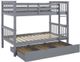 Titus Furniture Gray Twin/Twin Bunk Bed-1