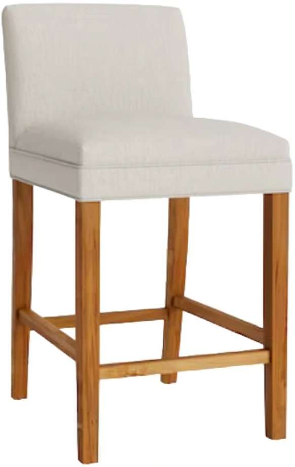 Bassett® Furniture Customizable BenchMade Marge Maple Upholstered Counter Stool-0