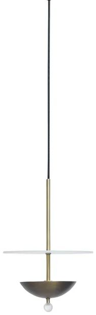 Stylecraft Bronze and Brass 14"H Wall Mount Lamp-1