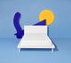 Simmons® Kappa 8" Medium Hybrid King Mattress in a Box-4