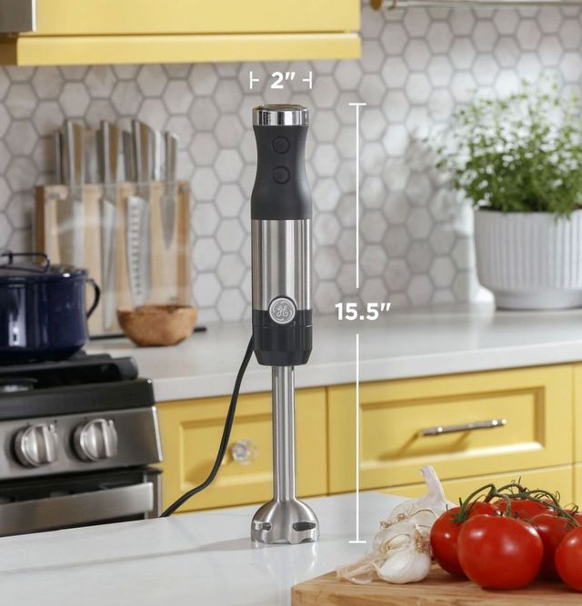 GE® Stainless Steel Immersion Hand Blender-6