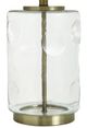 Stylecraft Clear Dimpled Table Lamp-2