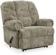 Signature Design by Ashley® Movie Man Taupe Recliner-0