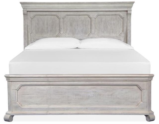 Magnussen Home® Bronwyn Alabaster/Baja Natural Queen Panel Bed-3