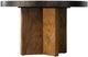 Four Hands Natural Brown Guanacaste Poker Table with Aged Metal Top-2