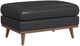 Elements International Horizon Pebble Navy Ottoman-0