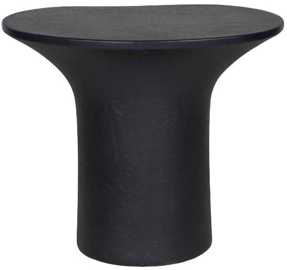 Moe's Home Collection Yumi Black Fiberglass Outdoor Accent Table-3