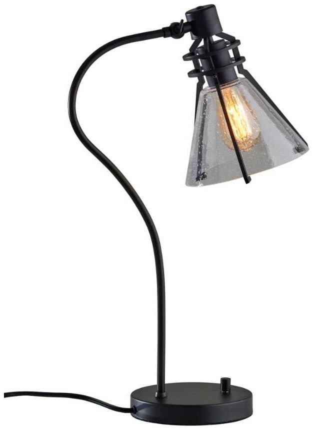 Adesso® Beckett Black Desk Lamp-0