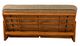 Kodiak Furniture Westport Linen Aqua/Honey Full Futon with Mattress-4