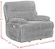 Elements International Admiral Masis Black Manual Recliner-2