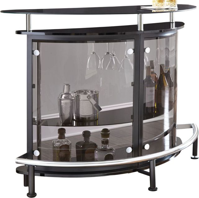 Steve Silver Co. Ariana Black Bar Table/Server