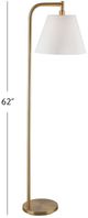 Bassett Mirror Telfair Gold Floor Lamp-1