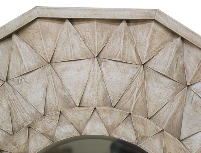 Home Trends & Design Jaipur Palm Springs Whitewash Mirror-2