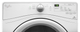 Whirlpool® Duet® Long Vent Front Load Electric Dryer-White-1