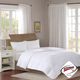 Olliix True North by Sleep Philosophy White Twin Level 1 Cotton Sateen White Down Comforter-0