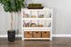 Sunny Designs™ Storage White Bookcase with Trundle Bench-1