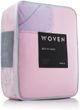 Malouf® Woven Reversible Lilac Queen Bed in a Bag-0