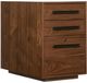 Hooker® Furniture Elon Medium Wood Office Desk Pedestal-0