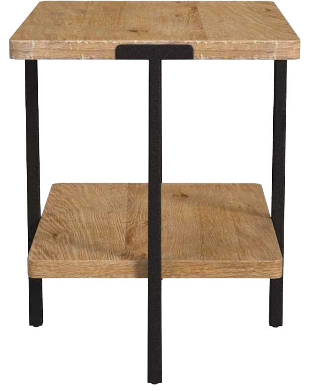 Flexsteel® Millwork Black/Umber End Table-1
