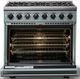 Viking® 7 Series 36" November Sky Pro Style Dual Fuel Range-1