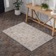 LR Home Antiquity Cream/Beige 9'x12' Rectangular Rug-5