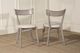 HH2 Home Mayson 2-Piece Gray Dining Chairs-2