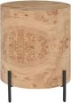Riverside Furniture Kara Natural Mappa Burl Side Table-0