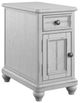 Emerald Home New Haven Oyster Shell Chairside Table-0