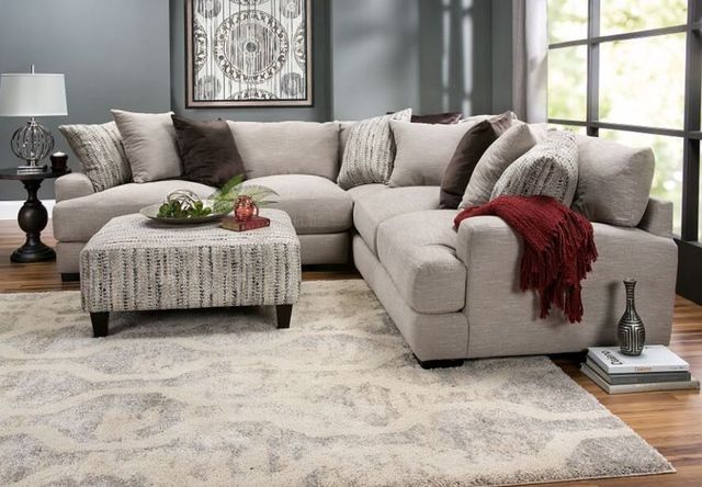 Franklin™ Hannigan 3-Piece Dusk Curved Sectional-1