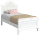 Elements International Jesse 4-Piece White Youth Twin Panel Bedroom Set-2