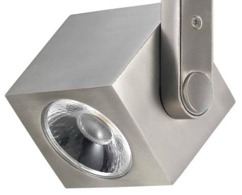 Cal® Lighting & Accessories Brushed Steel Track Light-1