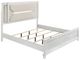 Coaster® Marmore White Queen Panel Bed-1