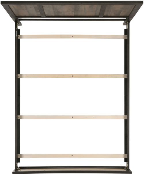 Elements International Harlington 4-Piece Walnut Queen Panel Bedroom Set-3