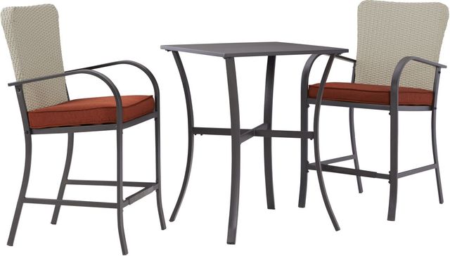 Signature Design by Ashley® Tianna Dark Brown Counter Table Set-0