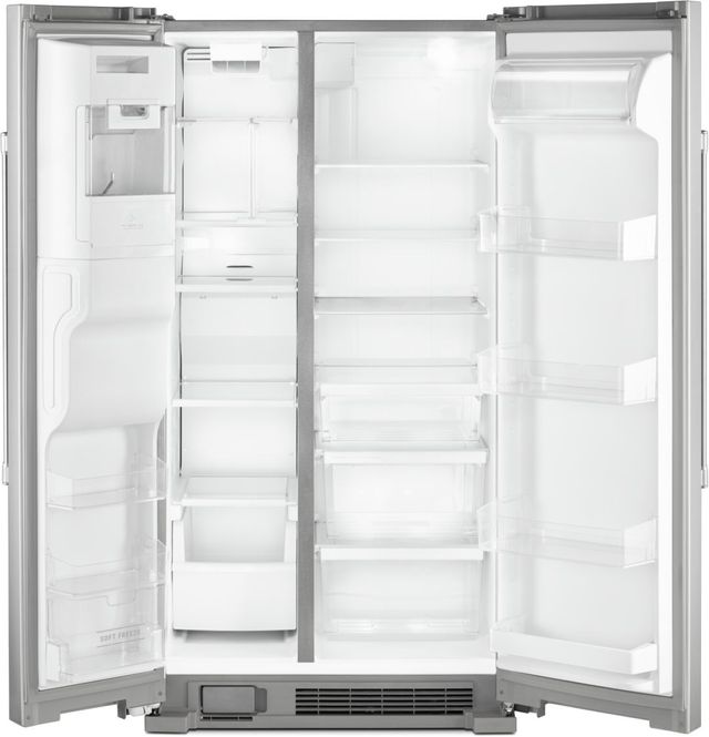 Maytag® 24.5 Cu. Ft. FingerPrint Resistant Stainless Steel Side-by-Side Refrigerator-2
