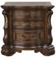Furniture of America® Leovanni 4-Piece Dark Brown Traditional Queen Bedroom Set-5