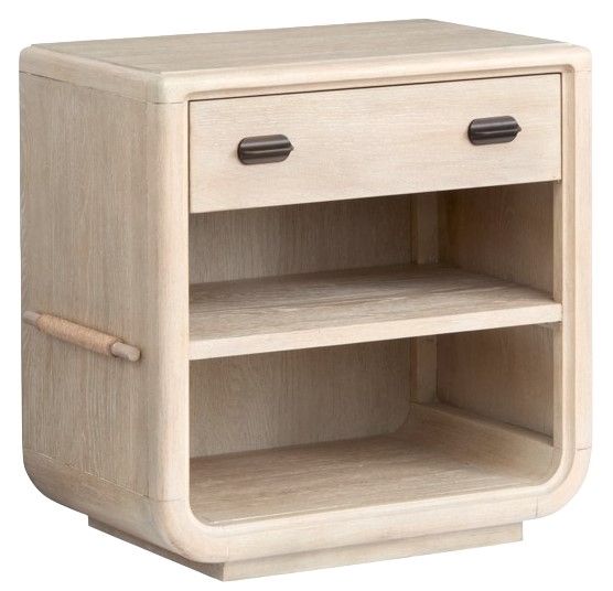 Magnussen Home® Sunset Cove Sanibel Brown Open Nightstand-0