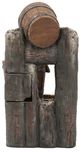 A & B Home Brown/Gray 3-Tier Outdoor Decorative Bucket Fountain-3