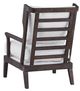 Forty West Hutton Brown/White Accent Chair-2