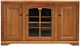 American Heartland Manufacturing Oak 55" Arched Base TV Stand-0