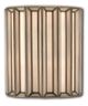 Currey & Company Daze Antique Brass/White Wall Sconce-0