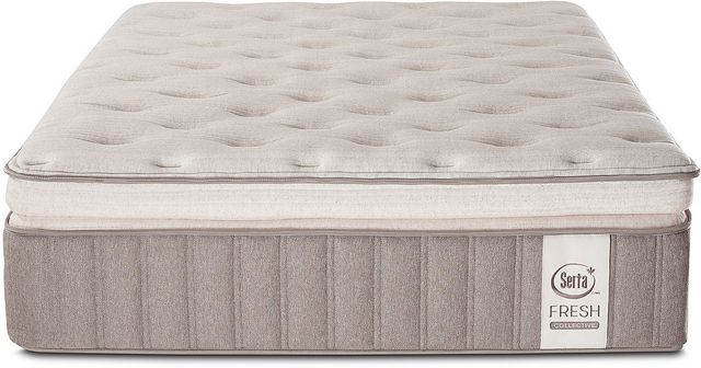 Serta® Fresh Collective Linen Wholesome Hybrid Plush Pillow Top Full Mattress-3