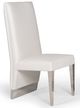 VIG Furniture Modrest Kilson 2-Piece Stainless Steel/White Dining Chair-0