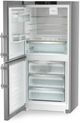 Liebherr 30'' 12.8 Cu. Ft. SmartSteel Semi Built In or Freestanding Bottom Freezer Refrigerator with EasyFresh-2