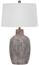 Bassett Mirror Libby Cream Antique Wash Table Lamp-0