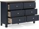 Signature Design by Ashley® Landocken Blue/Brown Dresser-2